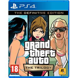  Игра на PS4: Grand Theft Auto: The Trilogy. The Definitive Edition [PS4, русские субтитры] 
