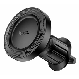  Автодержатель Hoco H56 Show ring magnetic car holder air outlet black 