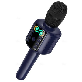  Микрофон HOCO L24 Shine karaoke microphone Blue 