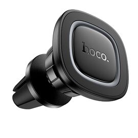  Автодержатель Hoco H72 Crown magnetic car holder (air outlet) black metal gray 