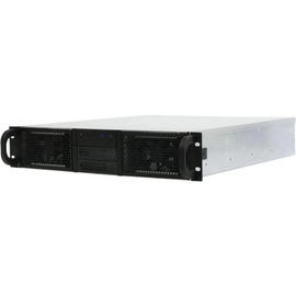  Корпус Procase RE204-D0H8-A-45 0x5.25+8HDD, черный, без блока питания (2U,2U-redundant), глубина 450мм, ATX 12"x9.6" 