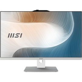  Моноблок MSI Modern AM272P 1M-678XRU (9S6-AF8232-1025) 27" Full HD Core 7 150U (1.8) 16Gb SSD512Gb Graphics noOS 120W клавиатура мышь Cam белый 