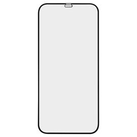  Защитное стекло для экрана Redline черный для Apple iPhone 12 Pro Max антиблик. 1шт. (УТ000021879) 