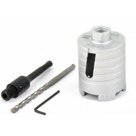  Коронка алмазная по бетону Hilberg Laser Five Teeth HP272 72 мм 