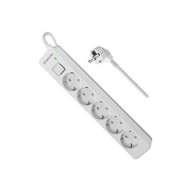  Сетевой фильтр Defender DFS 133 (99431) 5роз, 3м белый 