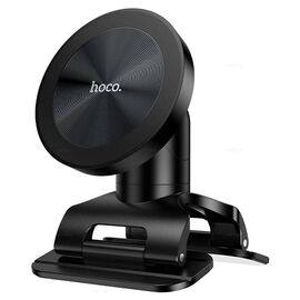  Автодержатель HOCO H97 Eminent Ring Magnetic car holder center console Black 