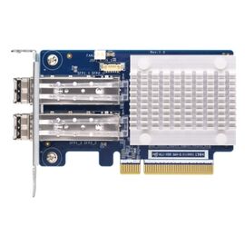  Сетевая карта QNAP QXP-32G2FC Dual-port Fiber Channel adapter, 2 x 32 Gb / s SFP +, PCIe Gen3 x8. For QTS OS Only 