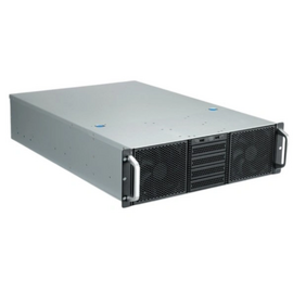  Корпус YCC YRM-36514A0, 3U, E-ATX, w/o PSU, int. 10x3,5" + 4x3,5"/2,5" HDD bays, 2x120mm front fans 