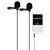  Микрофон CANDC DC-C2, петличный, Jack 3.5mm, черный, двойной всенаправленный 