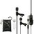  Микрофон CANDC DC-C2, петличный, Jack 3.5mm, черный, двойной всенаправленный 