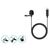  Микрофон CANDC DC-C3, петличный, Type-C, 6 м, черный 