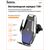  Автомобильный держатель HOCO S14 Surpass automatic induction wireless (серебро) 