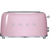  Тостер Smeg TSF02PKEU розовый 