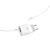  СЗУ HOCO C80A Rapido PD20W, QC3.0, Type-C + lightning (белый) 