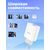  СЗУ HOCO C80A Rapido PD20W, QC3.0, Type-C + lightning (белый) 