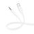  Кабель Type-C - 3.5mm Borofone BL21 Lemon 100см   (white) (236081) 