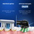  Электрическая зубная щетка Oral-B Vitality Pro 80821814 насадки 2шт, голубой 