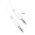  Аудиокабель AUX JOKADE JA107 3.5 mm 1 m white 