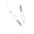  Аудиокабель AUX JOKADE JA107 3.5 mm 1 m white 