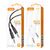  Аудиокабель AUX JOKADE JA107 3.5 mm 1 m black 