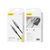  Кабель AUX Jack 3,5mm - Jack 3,5mm Foneng BM31, 1M (Metal Gray) 
