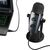  Микрофон универсальный кардиоидный JMARY MC-PW10, Type-C+Bluetooth+AUX, черный 