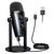  Микрофон универсальный кардиоидный JMARY MC-PW10, Type-C+Bluetooth+AUX, черный 