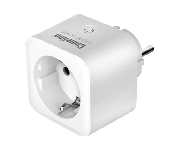  Умная розетка CAMELION Smart Home BNS/SH-1/16A/WIFI (одинарная 16A 3680В, WIFI+Счетчик+Контроль) 