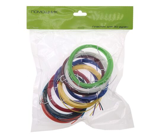  Помощник PM-TYP02 ABS пластик для 3D ручки (10 цветов, 3м) 
