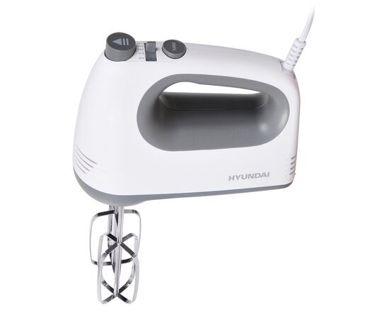  Миксер ручной Hyundai HYM-H4501 белый/серый 