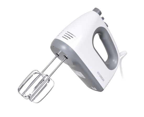  Миксер ручной Hyundai HYM-H4501 белый/серый 