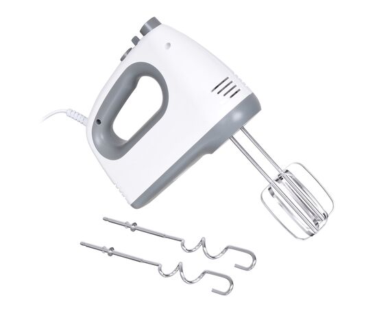  Миксер ручной Hyundai HYM-H4501 белый/серый 