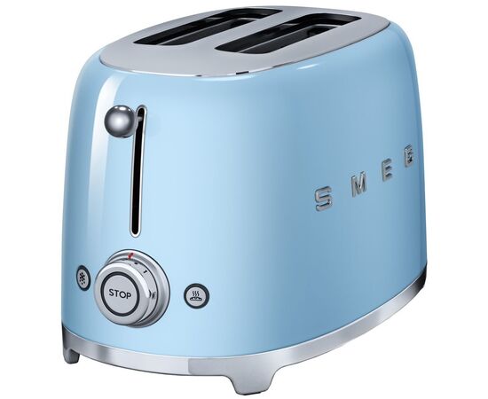  Тостер Smeg TSF01PBEU, пастельный голубой 