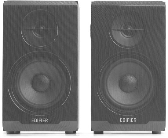  Акустика 2.0 EDIFIER R33BT black 4 динамика на обе колонки. Выходная мощность: 10 Вт. Bluetooth 5.0 