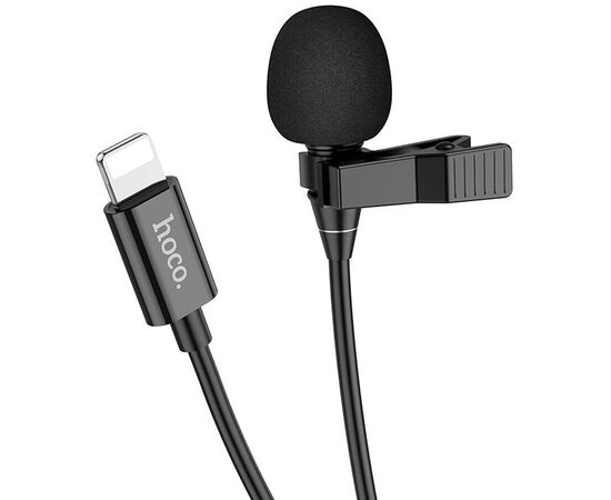  Микрофон для мобильного устройства HOCO L14 Type-C Lavalier microphone (черный) 