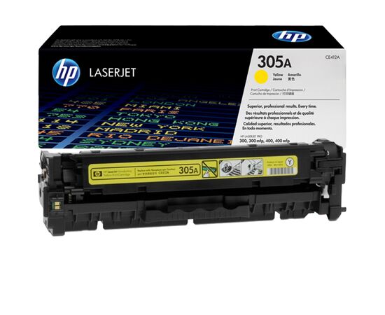  Картридж лазерный HP 305A CF370AM голубой/желтый/пурпурный x3упак. для HP CLJ M451 