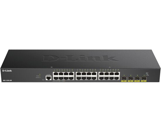  Коммутатор D-Link DGS-1250-28X/A1A 24G 4SFP+ управляемый 