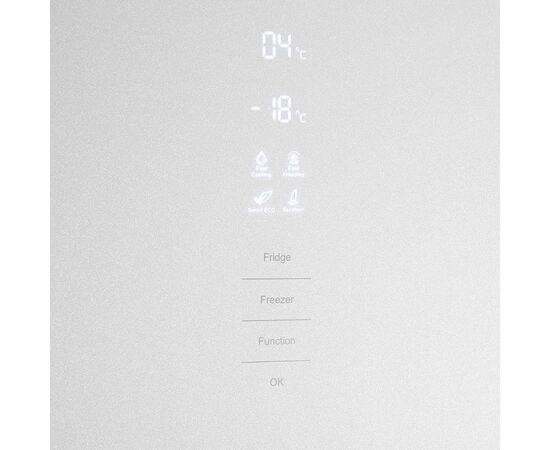  Холодильник Maunfeld MFF1857NFW белый 