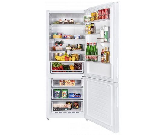  Холодильник Maunfeld MFF1857NFW белый 