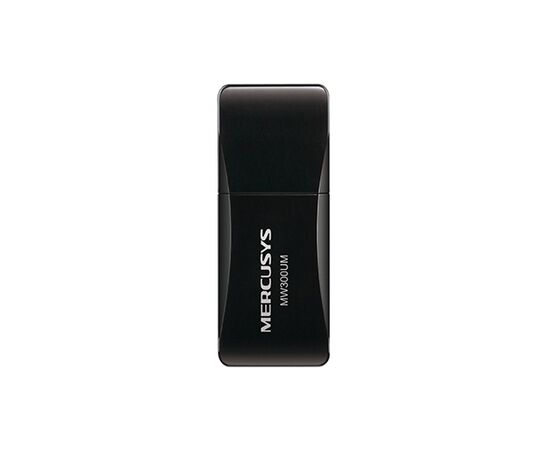  MERCUSYS MW300UM, Wi-Fi USB Адаптер, 300Mbps High Gain (высокого усиления), Realtek, 2.4Ghz, 802.11b/g/n 