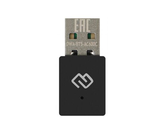  Сетевой адаптер Digma (DWA-AC600C) AC600/USB 2.0/WiFi (ант.внутр.) 1ант. 