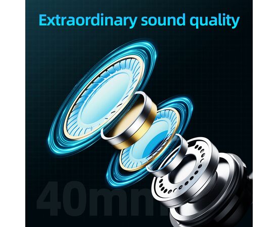  Наушники полноразмерные HOCO W103 Magic tour gaming (чёрный) 