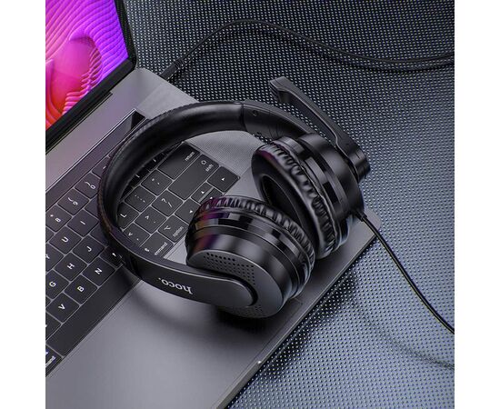  Наушники полноразмерные HOCO W103 Magic tour gaming (чёрный) 