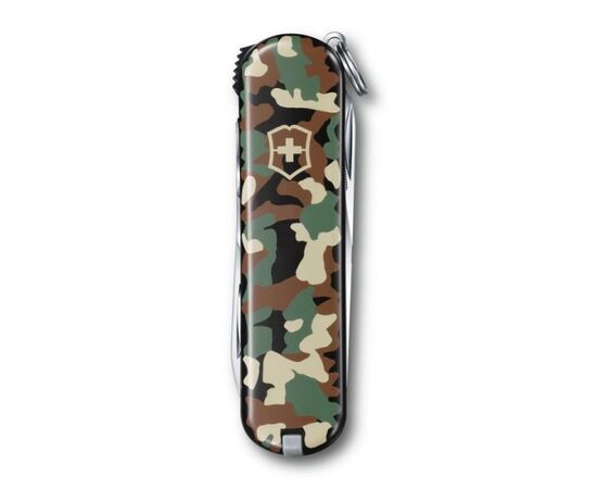 Нож перочинный Victorinox Nail Clip 580 (0.6463.94) 65мм 8функций камуфляж подар.коробка 