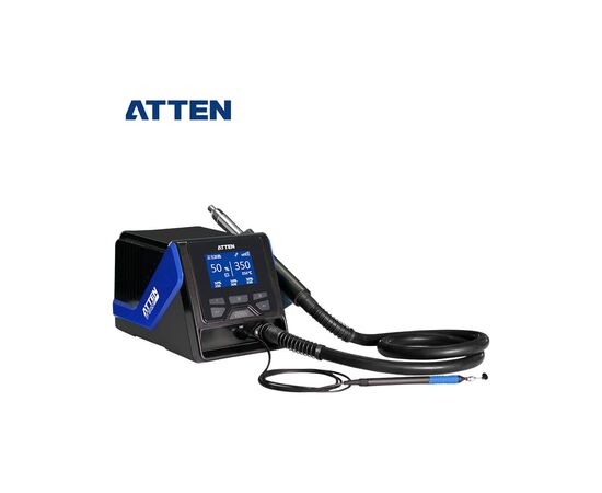  Паяльная станция Atten GT-8102 термовоздушная 230В(1000Вт), двухканальная, ваккумный манипулятор 