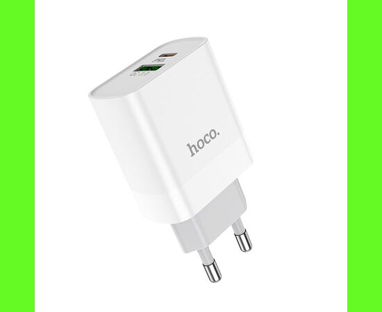  СЗУ HOCO C80A Rapido PD20W, QC3.0 (EU) (белый) 