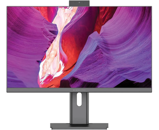 Моноблок Digma Pro Unity (DM23P7-ADXW02) 23.8" Full HD i7 1255U (1.7) 16Gb SSD512Gb Iris Xe Windows 11 Professional GbitEth WiFi BT клав. мышь серый 