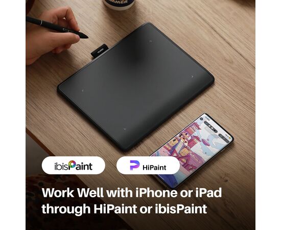 Графический планшет Huion Frego S Black 