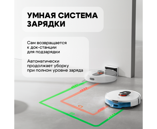  Робот-пылесос Roidmi SDJ03RM Robot Vacuum and Mop Cleaner Eve Rook S 