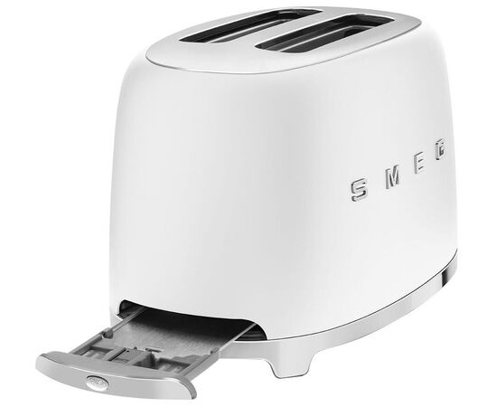  Тостер SMEG TSF01WHMEU матовый белый 
